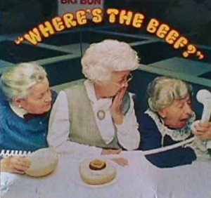 Wendy's Where's the Beef-1984