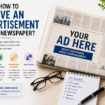 How to Give an Advertisement in the Newspaper
