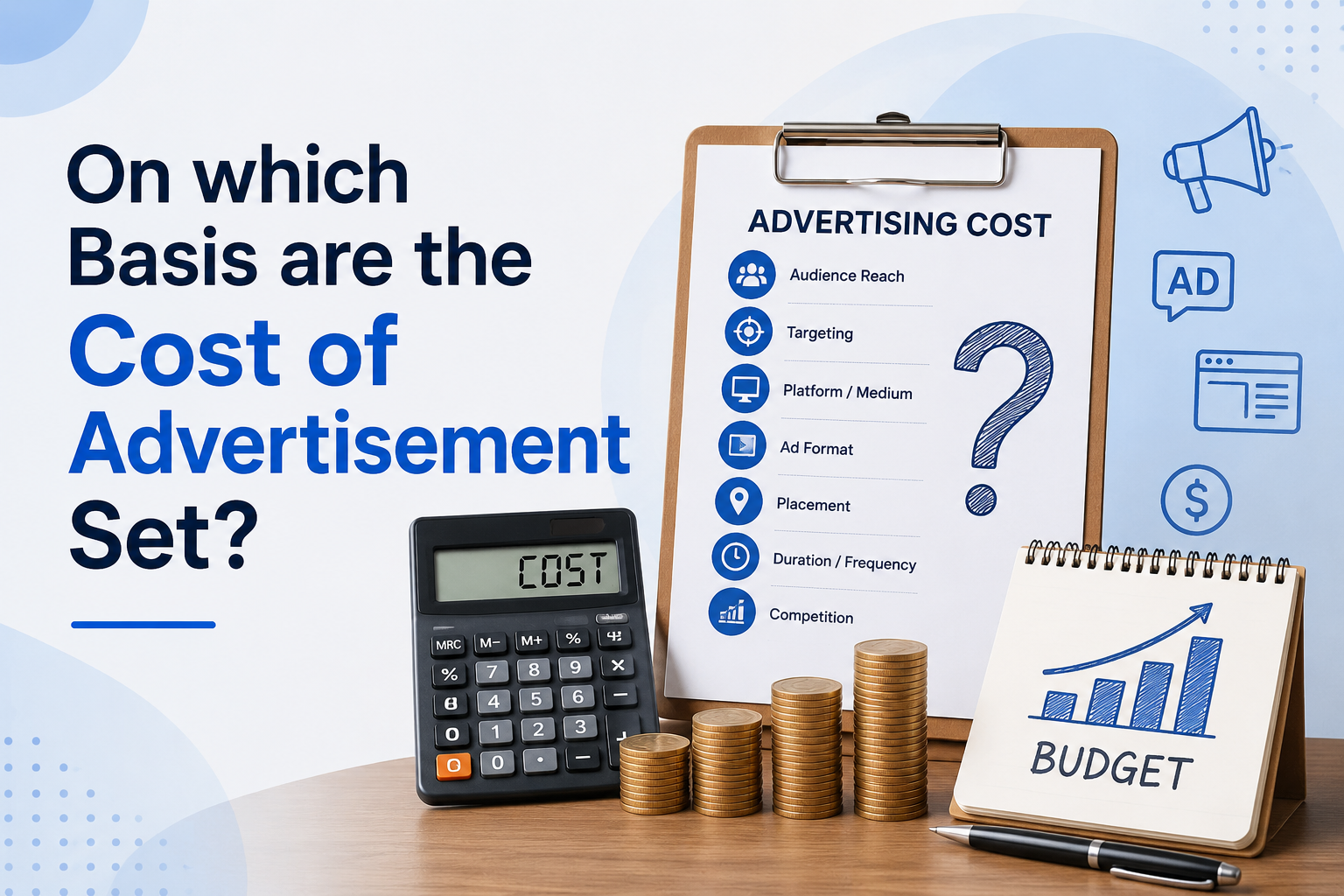 On which Basis are the Cost of Advertisement Set