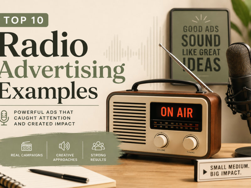 Radio Advertising Examples