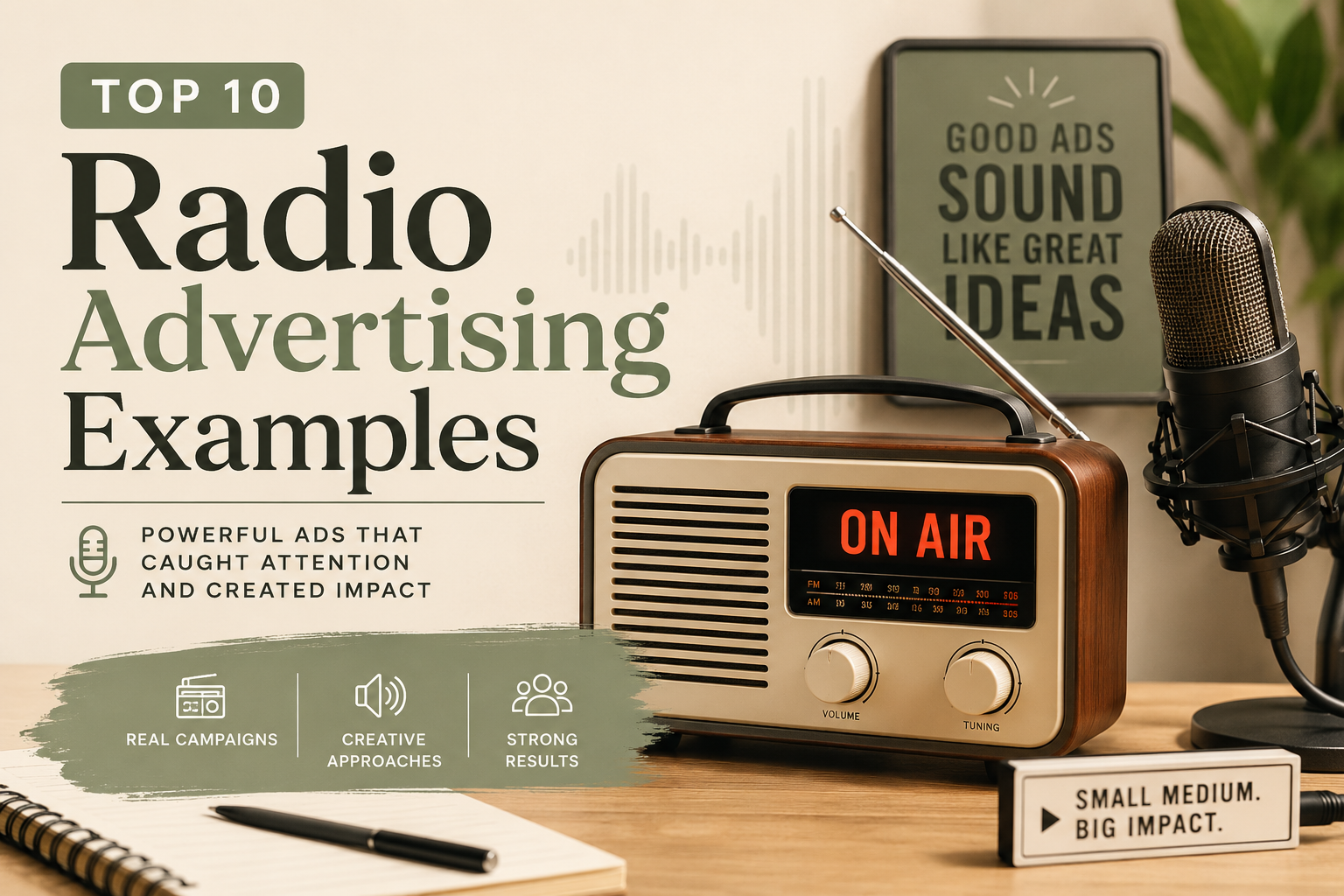 Radio Advertising Examples